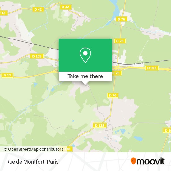 Rue de Montfort map