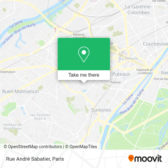 Rue André Sabatier map