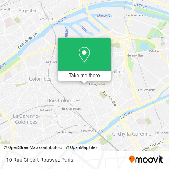 10 Rue Gilbert Rousset map