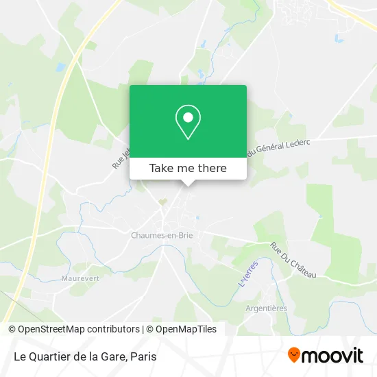 Le Quartier de la Gare map