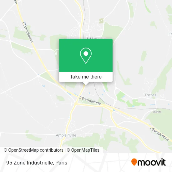 95 Zone Industrielle map