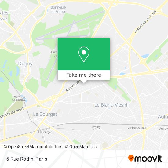 5 Rue Rodin map