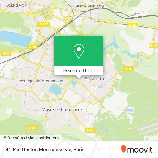 41 Rue Gaston Monmousseau map