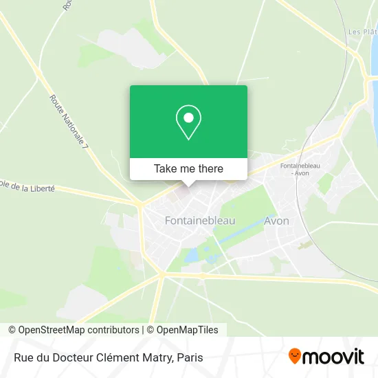Rue du Docteur Clément Matry map