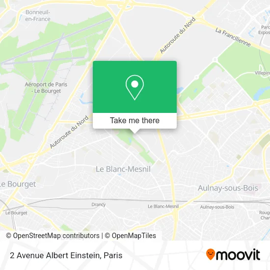 2 Avenue Albert Einstein map