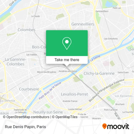 Rue Denis Papin map