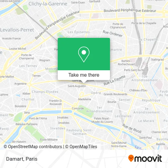 Damart map