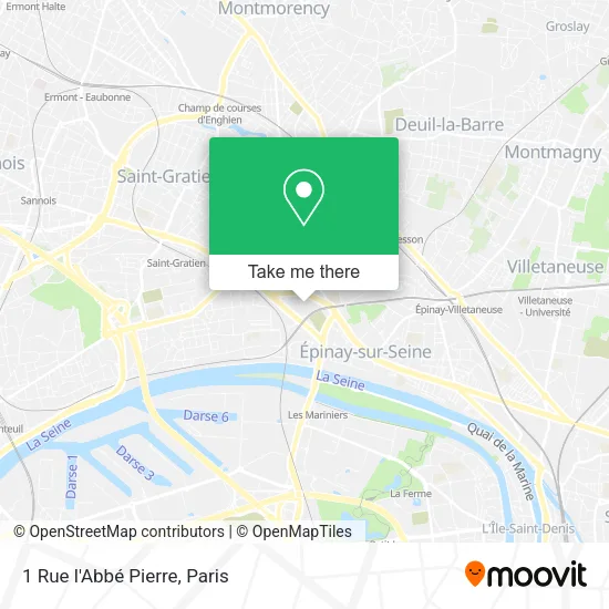 1 Rue l'Abbé Pierre map