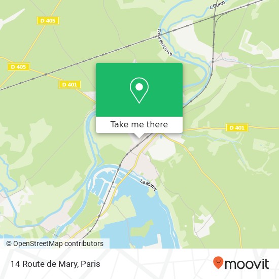 14 Route de Mary map