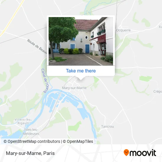 Mary-sur-Marne map