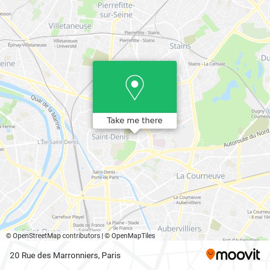 20 Rue des Marronniers map