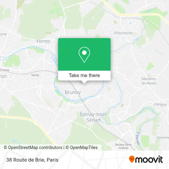 38 Route de Brie map