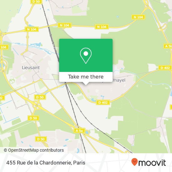 455 Rue de la Chardonnerie map