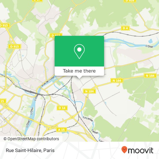 Rue Saint-Hilaire map