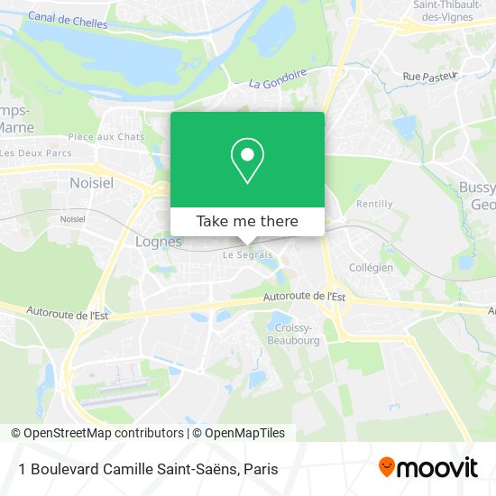 1 Boulevard Camille Saint-Saëns map
