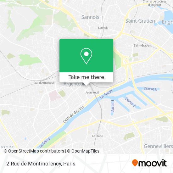 2 Rue de Montmorency map