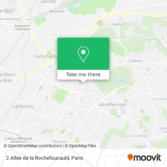 2 Allée de la Rochefoucauld map