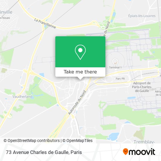 73 Avenue Charles de Gaulle map