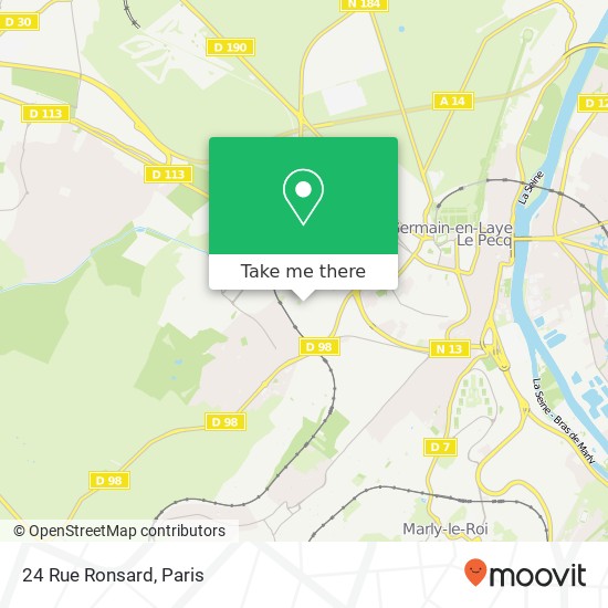 24 Rue Ronsard map
