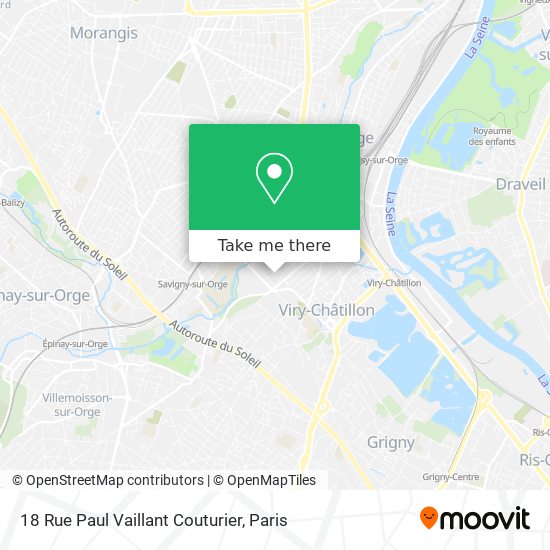 18 Rue Paul Vaillant Couturier map