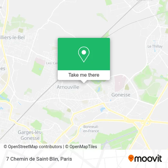 7 Chemin de Saint-Blin map