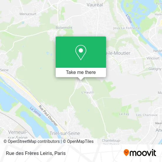Rue des Frères Leiris map