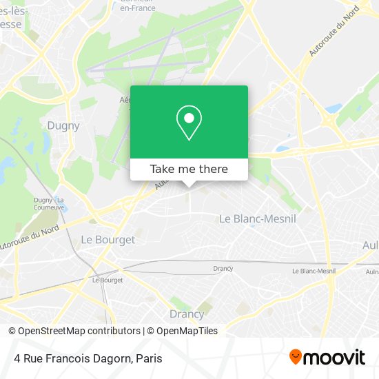 Mapa 4 Rue Francois Dagorn