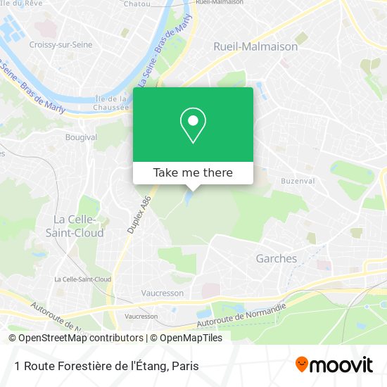 1 Route Forestière de l'Étang map