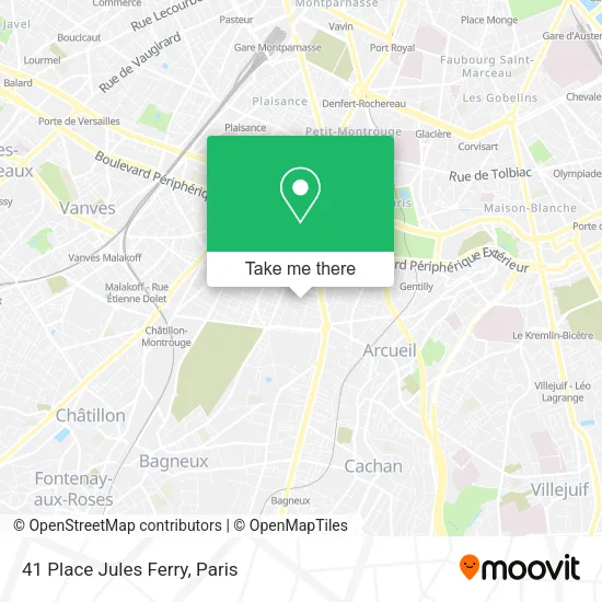 41 Place Jules Ferry map