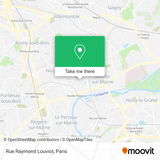 Rue Raymond Louviot map