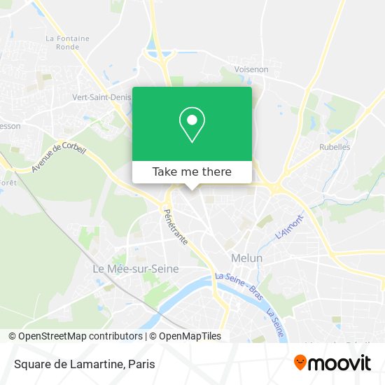 Mapa Square de Lamartine