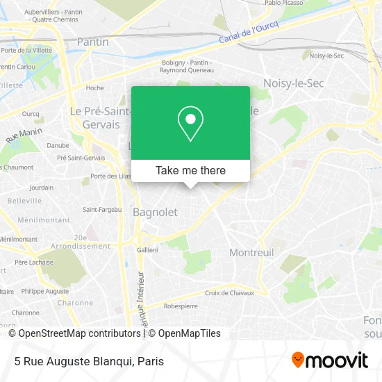 5 Rue Auguste Blanqui map
