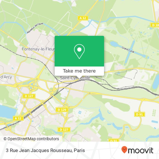 3 Rue Jean Jacques Rousseau map