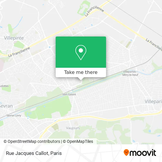 Rue Jacques Callot map