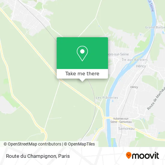 Route du Champignon map