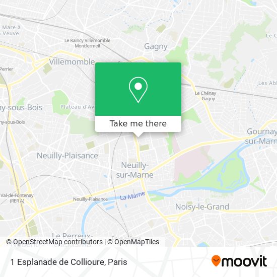 1 Esplanade de Collioure map