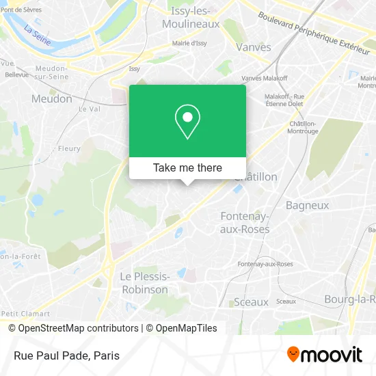Rue Paul Pade map