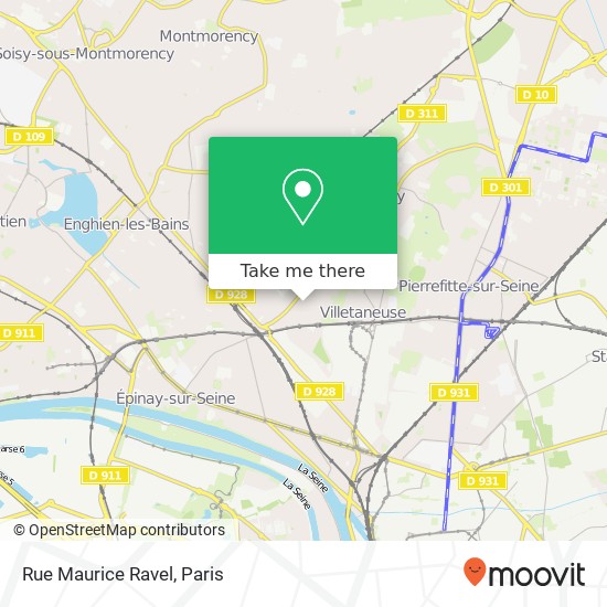 Rue Maurice Ravel map