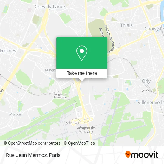 Rue Jean Mermoz map