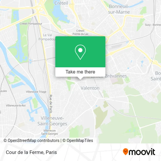 Cour de la Ferme map