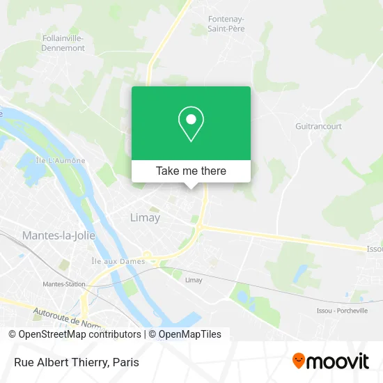 Rue Albert Thierry map