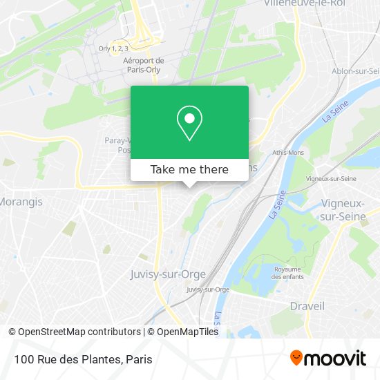 100 Rue des Plantes map