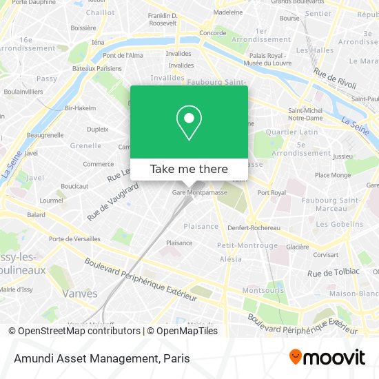 Mapa Amundi Asset Management