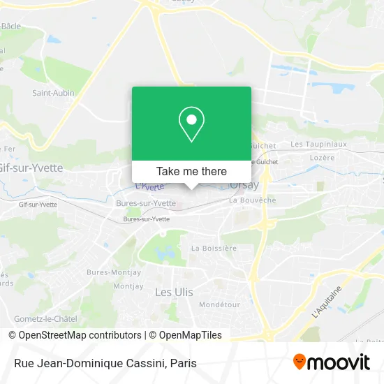 Rue Jean-Dominique Cassini map