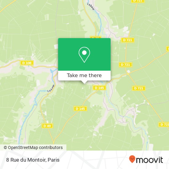 Mapa 8 Rue du Montoir