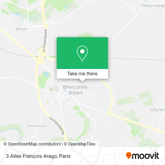 3 Allée François Arago map