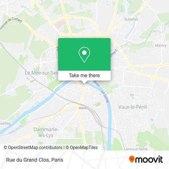 Rue du Grand Clos map