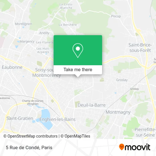 5 Rue de Condé map