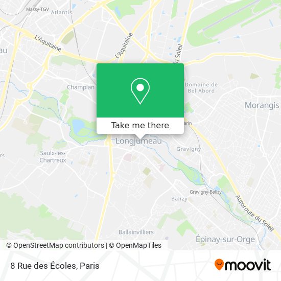 8 Rue des Écoles map