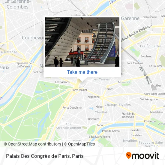 Palais Des Congrès de Paris map